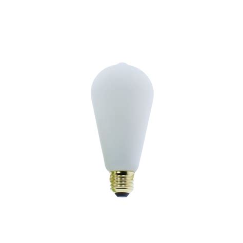 Dimmable LED Bulb Edison ST64 E27 6W 4000K White Matt - CristalRecord