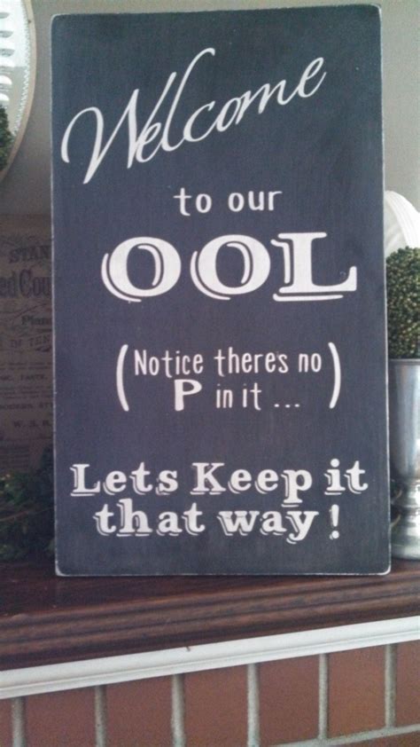 This item is unavailable | Etsy | Pool decor, Pool signs, Pool funny