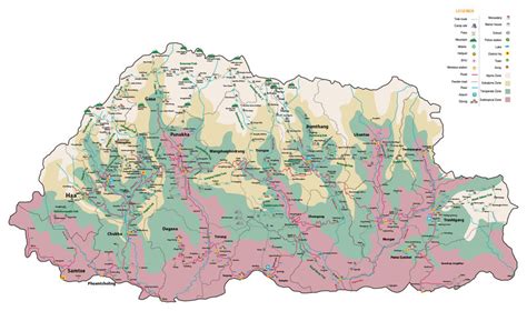 Bhutan Map: Where is Bhutan? - Koryo Tours