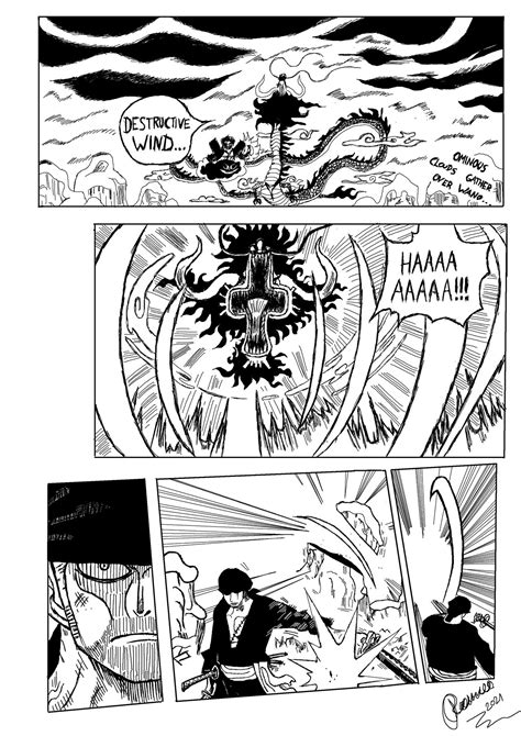 Zoro vs. Kaido by YippiekayoRomeo on DeviantArt