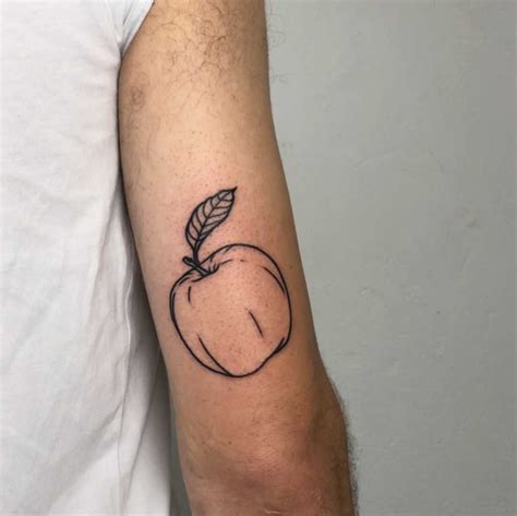 Forbidden fruit by Hand Job Tattoo inked above the right elbow | Tattoos, Cool arm tattoos, Ink ...