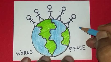 Easy World Peace Day Drawing Top 20 world peace day quotes ...