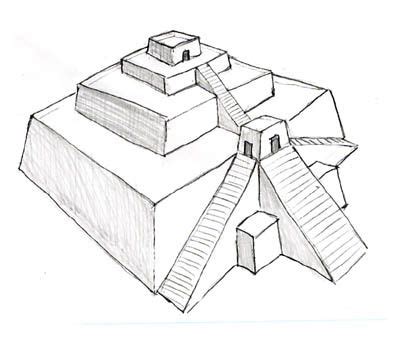 Mesopotamia Ziggurat Drawing | Mesopotamia, Art history lessons, Ziggurat