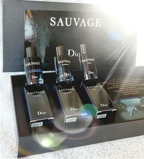 Dior Sauvage 3 In 1 Gift Set – Branded Fragrance India