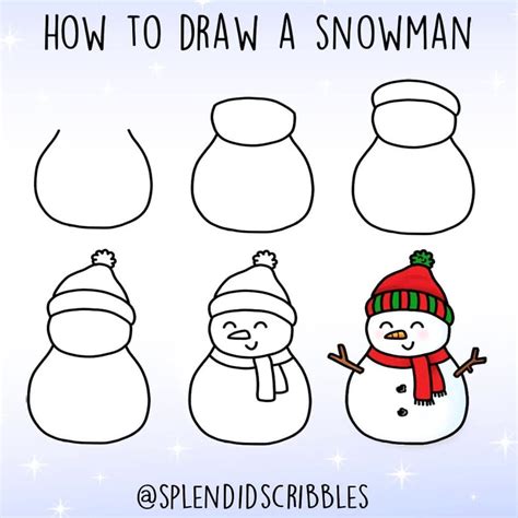 How to draw Christmas stuff step by step - The Smart Wander