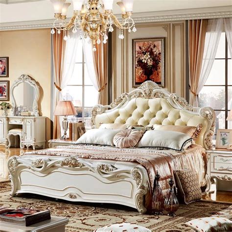 Aliexpress.com : Buy China Luxury King Bedroom Sets Furniture from ...