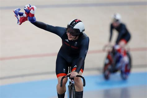 'Girl power!' - World records plummet as team sprinters smash it at Paris Olympics velodrome ...