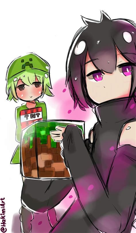 Minecraft Enderman Creeper by harizhakimi on DeviantArt