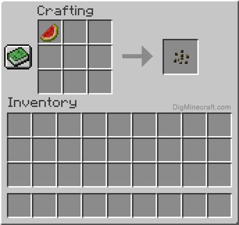 How to make Melon Seeds in Minecraft