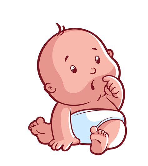 Baby In The Tummy Cartoon