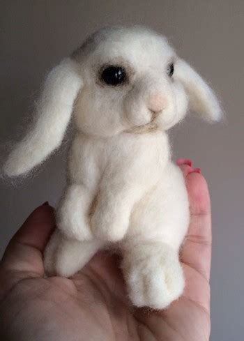 8 Artistic Needle Felted Bunny Tutorials | Guide Patterns