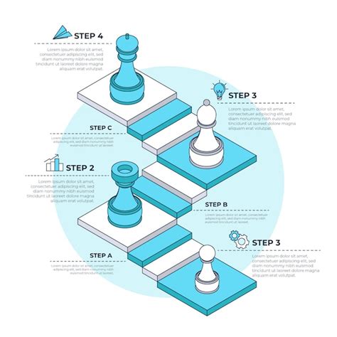 Premium Vector | Isometric process infographic