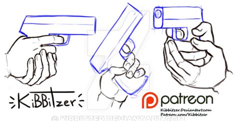 Hand Holding Gun Drawing at GetDrawings | Free download