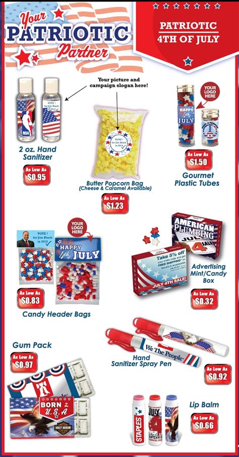 Patriotic Promotional Item Specials: Special sale items & patriotic ...