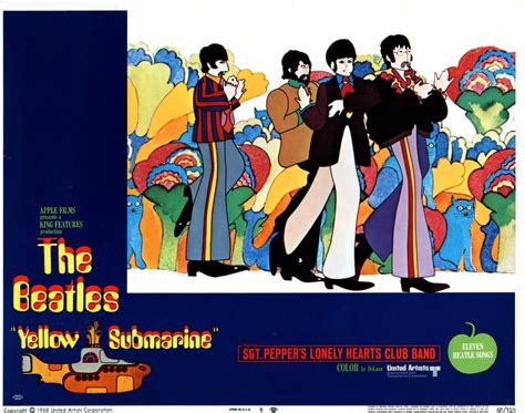 Yellow Submarine Movie Poster Masterprint (14 x 11) - Walmart.com