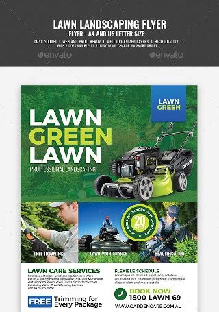 50+ SAMPLE Lawn Care Flyers in Vectors EPS | AI | PSD | JPG