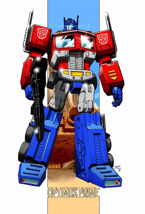 Optimus Prime G1 by gwydion1982 on DeviantArt