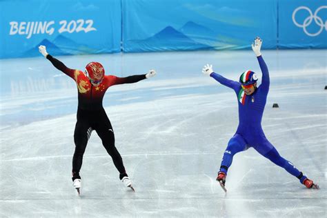 Team USA speed skating disqualified as China wins gold - Yahoo Sports