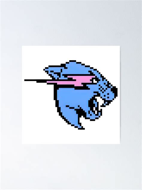 "Mr Beast Merchandise, Mr Beast Pixel Art" Poster for Sale by graphic-genie | Redbubble