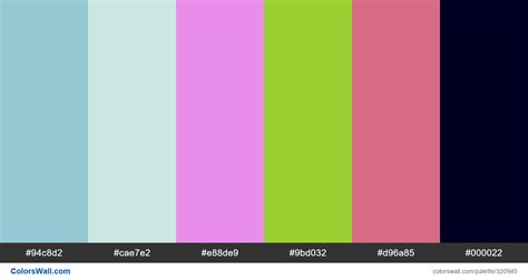 William (Logo) colors palette - ColorsWall