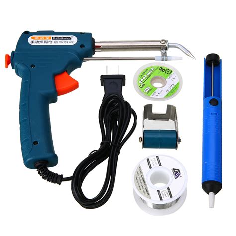 1 Set Soldering Tool 220V Alloy Tip Soldering Iron Tool Automatic Send ...