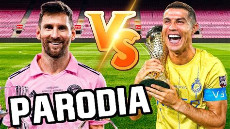 Lionel Messi vs Cristiano Ronaldo (Parodia Yandel 150 - Yandel, Feid) - YouTube