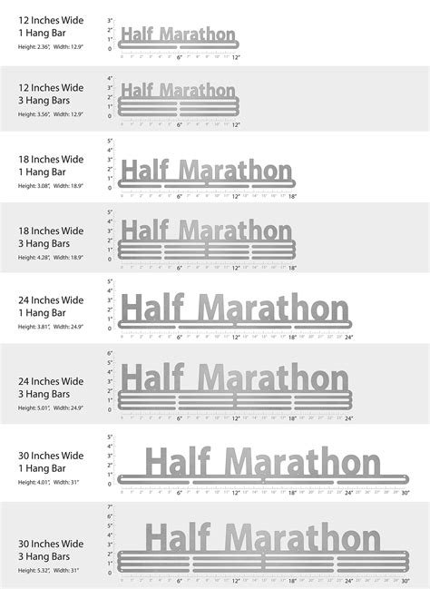 Half Marathon | Sport & Running Medal Displays | The Original Stainless ...