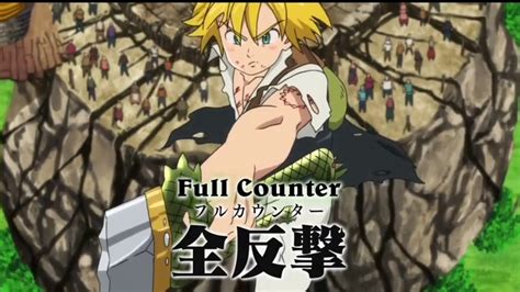 All Meliodas Full Counter Scenes SUB (season 1- 4) | The Seven Deadly ...