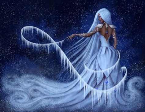 Ice Queen | Ice queen, Queen art, Ice goddess fantasy art