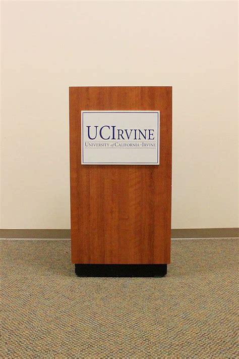 Podium, Signage, Logo sign