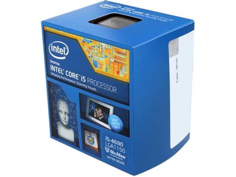 Intel Core i5-4690 - Core i5 4th Gen Haswell Quad-Core 3.5 GHz LGA 1150 84W Intel HD Graphics ...