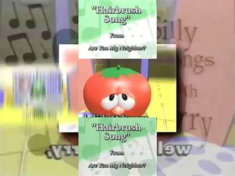 (YTPMV) VeggieTales Very Silly Songs (Hairbrush Song) Scan - Vidéo ...