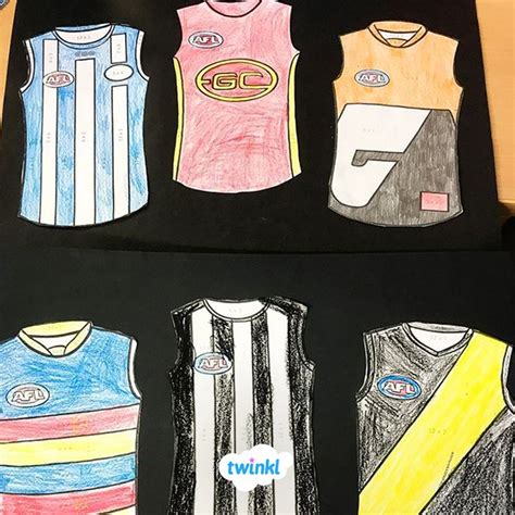 Design Your Own Australian Rules Football Guernsey | Football activity ...