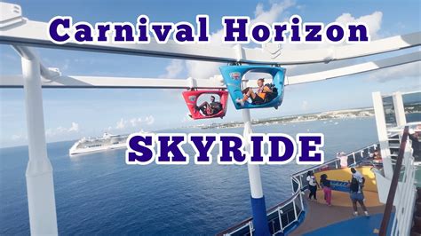 CARNIVAL HORIZON SKYRIDE | ARE YOU AFRAID OF HEIGHTS OR BEING SUSPENDED ...