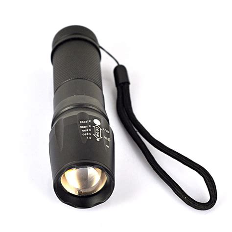 E17 CREE XM L T6 2400Lumens cree led Torch Zoomable cree LED Flashlight ...