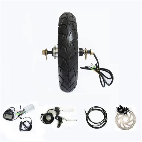 12" 24v 36v 48v 350w Electric Parts E Bike Modified Parts Electric Scooter DIY Accessories Hub ...