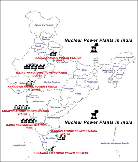 List of Nuclear Power Plants in India - Amit Sengupta