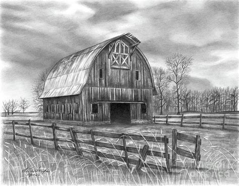 Rustic Barn Drawings