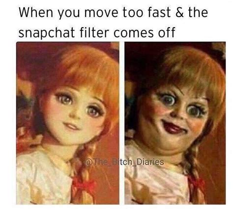 When the filter comes off | Snapchat | Know Your Meme