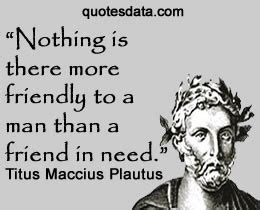 Plautus Quotes. QuotesGram