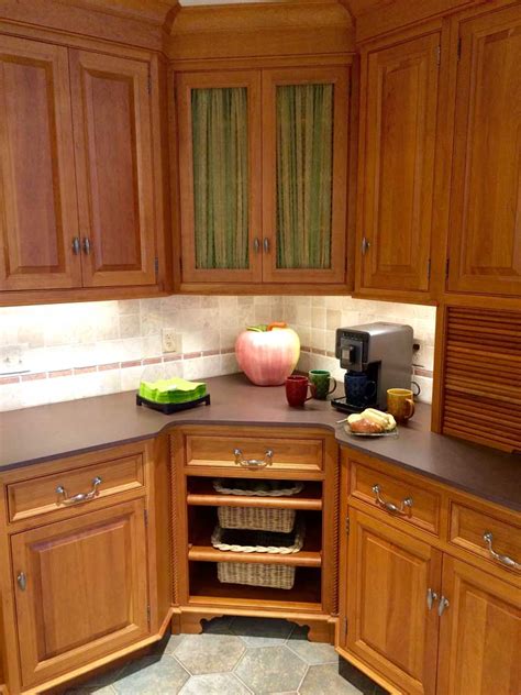 5 Solutions For Your Kitchen Corner Cabinet Storage Needs.