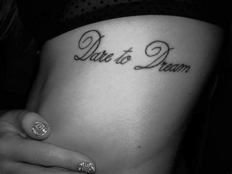 My second tattoo: Dare to dream. :) Tattoo Quotes, Tattoos, Heart, Dream, Tatuajes, Tattoo ...