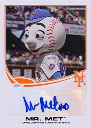 Mascot Spotlight: Mr. Met | Collect the Mets