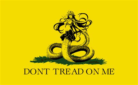 Don't Tread On Miia | Gadsden Flag / Don't Tread On Me | Know Your Meme