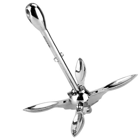 Buy Folding Anchor, Rugged and Durable Simple Installation Heavy Duty Stainless Steel Anchor for ...