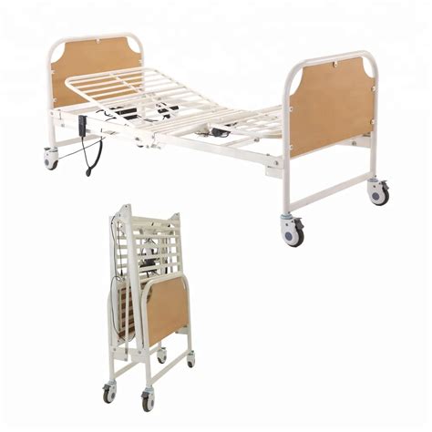 Hospital Equipment 2 Functions Electric Folding Hospital Bed - Buy ...