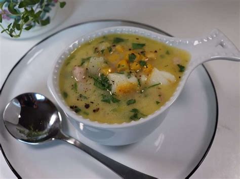 Smoked Haddock and Sweetcorn Chowder - Caroline Barty