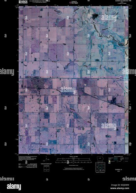 Map of glidden hi-res stock photography and images - Alamy