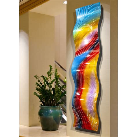 Accumbent Wave | Abstract metal wall art, 3d metal wall art, Metal wall art