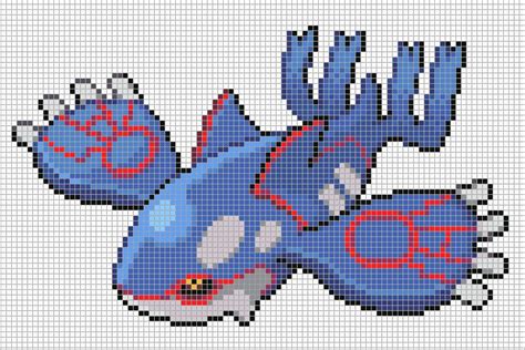 382.kyogre by https://www.deviantart.com/electryonemoongoddes on @DeviantArt | Minecraft pixel ...